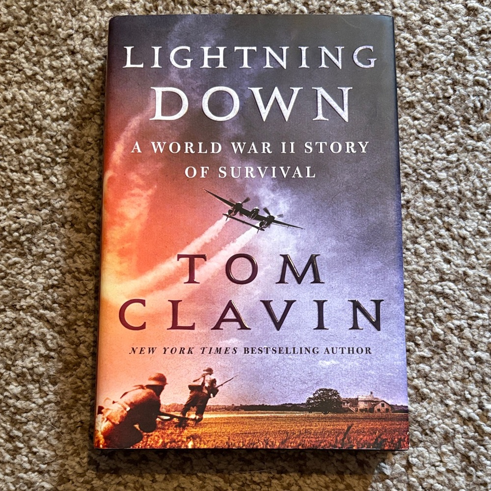 Lightning Down Book by Tom Clavin